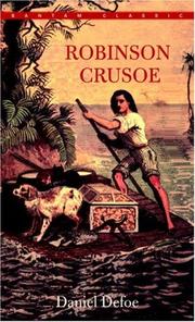 Cover of Robinson Crusoe by Daniel Defoe