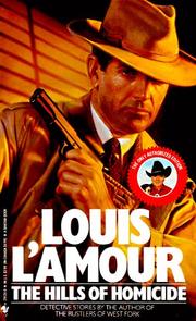 Front cover of Hills of Homicide by Louis L'Amour