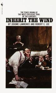Cover of Inherit the wind by Unknown