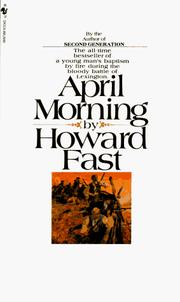Cover of April Morning by Howard Fast
