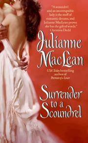Cover of Surrender to a Scoundrel (Avon Romantic Treasure) by Julianne MacLean