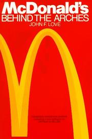 Cover of McDonald's by John F. Love