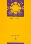Cover of Library of Congress classification. L. Education by Library of Congress
