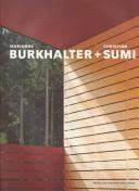 Front cover of Marianne Burkhalter + Christian Sumi by Heinrich Helfenstein