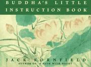 Front cover of Buddha's little instruction book by Jack Kornfield