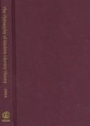 Front cover of The philosophy of modern literary theory by Peter V. Zima