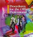 Cover of Procedures for the office professional by Patsy Fulton-Calkins