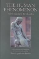 Front cover of The human phenomenon by Pierre Teilhard de Chardin