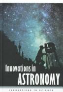 Front cover of Innovations in astronomy by Tony Jones
