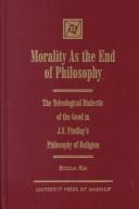 Front cover of Morality as the end of philosophy by Bockja Kim