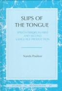 Front cover of Slips of the tongue by Nanda Poulisse