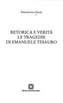Front cover of Retorica e verità by Pierantonio Frare