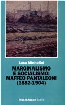 Front cover of Marginalismo e socialismo by Luca Michelini