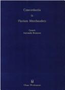 Front cover of Concordantia in Flavium Merobaudem by Antonella Bruzzone