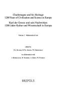 Front cover of Karl der Grosse und sein Nachwirken, 1200 Jahre Kultur und Wissenschaft in Europa = by P. L. Butzer