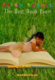 Front cover of The Best Book Ever! (Fairy School) by Gail Herman