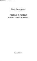Front cover of Pastori e teatro by Maria Grazia Accorsi