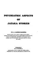 Front cover of Psychiatric aspects of jataka stories by D. V. J. Harischandra