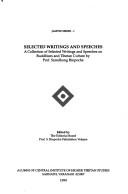 Front cover of Selected writings and speeches by Samdhong Rinpoche