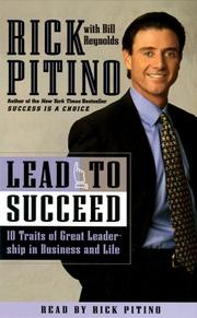 Cover of Lead to Succeed by Unknown