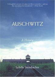 Cover of Auschwitz by Sybille Steinbacher