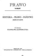 Cover of Historia-prawo-państwo by Unknown
