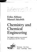 Front cover of Chemistry and chemical engineering by Erika Althaus