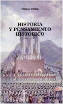 Front cover of Historia y pensamiento histórico by Emilio Mitre Fernández