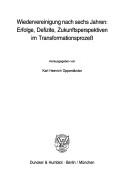 Front cover of Wiedervereinigung nach sechs Jahren by Karl Heinrich Oppenländer