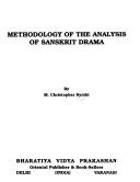 Front cover of Methodology of the analysis of Sanskrit drama by M. Krzysztof Byrski