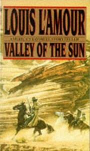 Front cover of Valley of the Sun by Louis L'Amour
