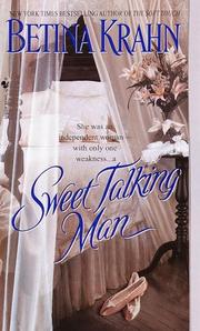 Front cover of Sweet Talking Man by Betina M. Krahn