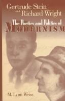 Cover of Gertrude Stein and Richard Wright by M. Lynn Weiss