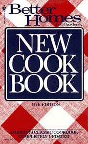 Front cover of Better Homes & Gardens New Cookbook by BH&G Editors