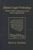 Front cover of Islamic legal orthodoxy by Devin J. Stewart