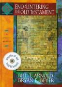 Front cover of Encountering the Old Testament by Bill T. Arnold