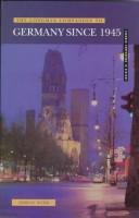 Front cover of The Longman companion to Germany since 1945 by Adrian Webb