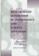 Front cover of Research and supervision in mathematics and science education by Bill Atweh