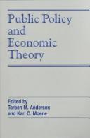 Cover of Public policy and economic theory by Torben M. Andersen