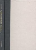 Front cover of Gilles Deleuze and the ruin of representation by Dorothea Olkowski