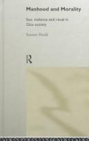 Cover of Manhood and morality by Suzette Heald