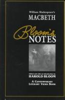 Cover of William Shakespeare's Macbeth by Harold Bloom