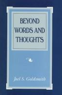 Cover of Beyond words and thoughts by Joel S. Goldsmith