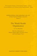 Front cover of The World Health Organization by Yves Beigbeder