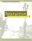 Front cover of Interaction - révision de grammaire française by Susan S. St. Onge