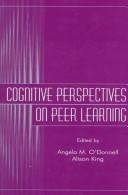Cover of Cognitive perspectives on peer learning by Angela M. O'Donnell