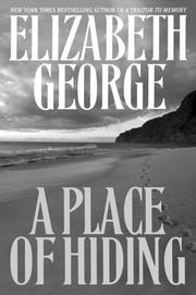 Front cover of A place of hiding by Elizabeth George