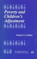 Cover of Poverty and children's adjustment by Suniya S. Luthar