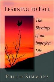 Cover of Learning to fall by Philip E. Simmons