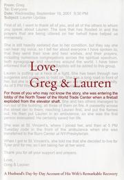 Cover of Love, Greg & Lauren by Greg Manning